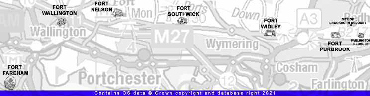 Portsdown Forts Map