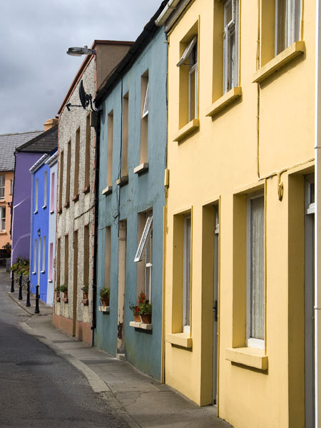 Eyeries,Houses,Street,Beara Peninsula