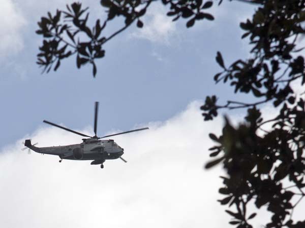 RAF Helicopter,St Mary's
