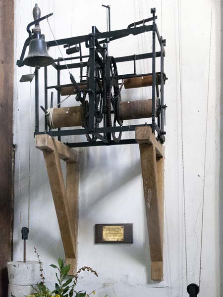 Clock,St Andrew's Church,Mottisfont