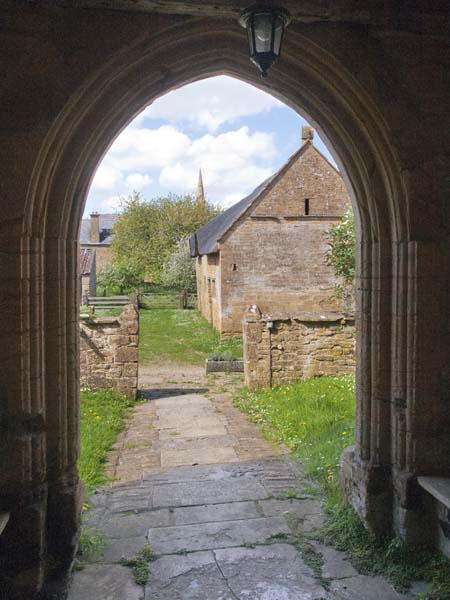 Porch,Stables,Stoke-sub-Hamdon Priory,Historic House,National Trust