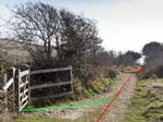 Path from Seacombe Quarry