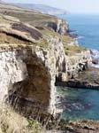 Cliffs near Seacombe Quarry