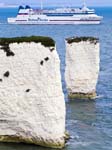 The Barfleur Passing Old Harry Rocks