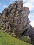 Needle's Eye across Christ's Saddle